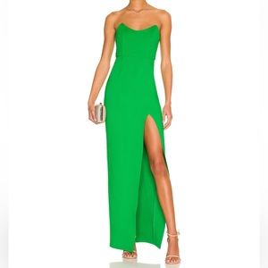 superdown Ryleigh Strapless Maxi Dress, Small